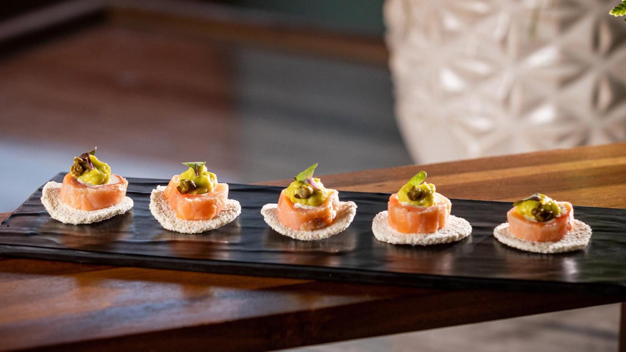 Holiday Inn Santo Domingo By Ihg Luaran gambar Salmon tartar